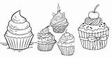 25 Free Cupcake Coloring Pages For Kids And Adults sketch template