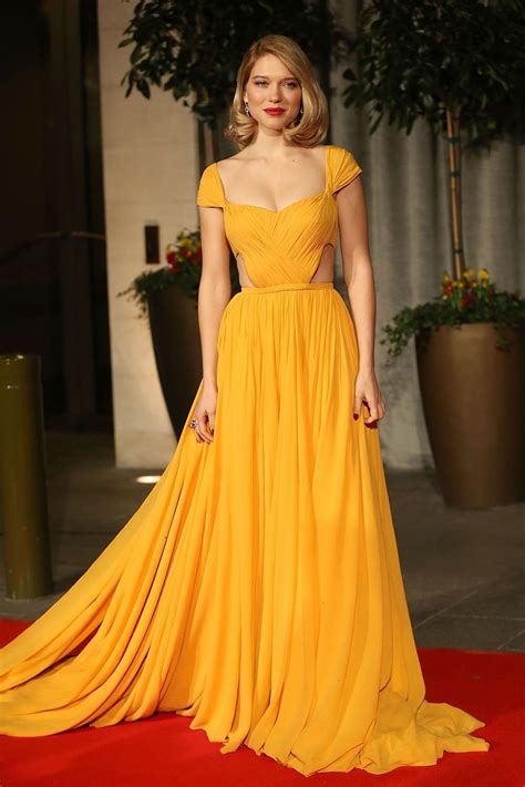 Making The Case For Yellow | Trending dresses, Red carpet dresses, Nice ...