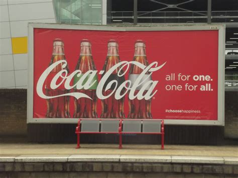 Coca Cola billboard - Birmingham International Station - a… | Flickr
