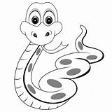 Snakes Printable Coloring Pages sketch template