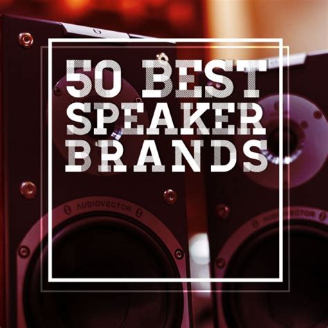 50 Best Speaker Brands | Blog | Professional Lights & Sounds Rentals ...