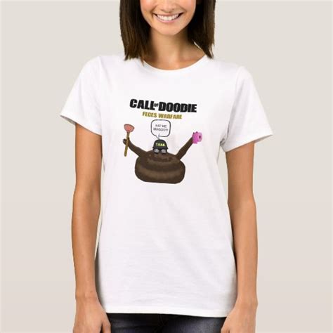 Call Of Doodie Women's T-Shirt | Zazzle.com