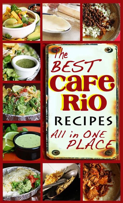 Cafe Rio Recipes - All the Best in One Place! | Recipes, Cafe rio ...