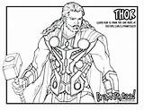 Thors Hammer Coloring Page Pages sketch template