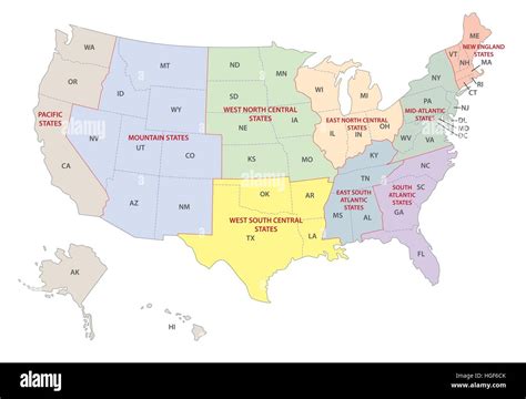 United States Map High Resolution Stock Photography and Images - Alamy