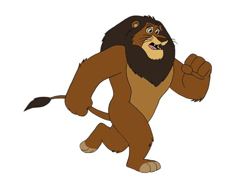 Zuba Running Animation by BennytheBeast Animated GIF of Zuba the Lion from "Madagascar : Escape ...