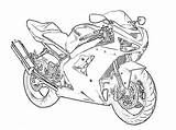 Motorcycle coloring pages  ColoringLib sketch template