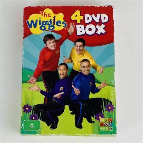 THE WIGGLES 4 DVD Box Collector Fans Rare VGC $39.95 - PicClick AU