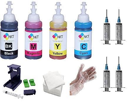 NKT Refill Kit for Canon Ink Cartridges - PG-47 CL-57S CL-57S - 55 CL ...