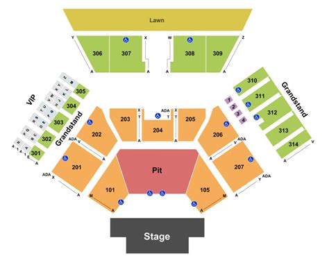 Huntington Bank Pavilion Seating Chart | Huntington Bank Pavilion at Northerly Island| Chicago ...