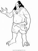 Ogre 11 Coloring Page For Kids  Free Ogres Printable Pages sketch template