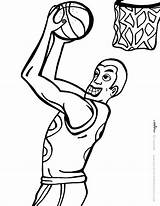 Basketball Coloring Pages Nba Players At GetColoringscom  Free sketch template
