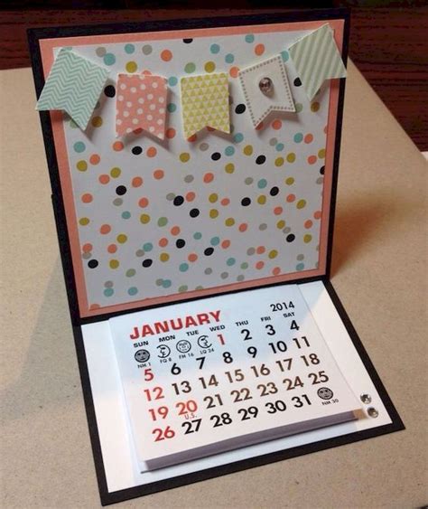 35 Gorgeous DIY Desk Calendar Ideas | Diy calendar, Desk calendars, Calendar