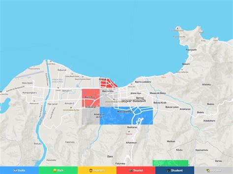 Dili Neighborhood Map