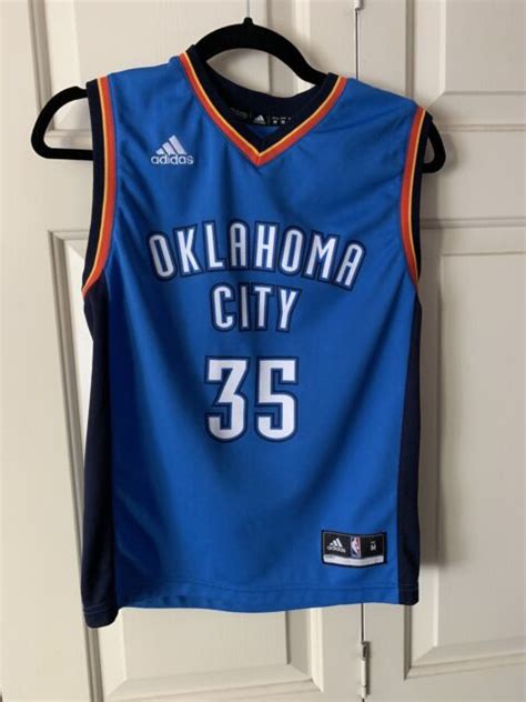 Kevin Durant 35 Jersey YOUTH KIDS BOYS M Medium Adidas Oklahoma City | eBay