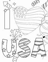 4th Of July Coloring Pages PDF – Cenzerely Yours sketch template
