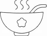Soup Pot Coloring Page sketch template