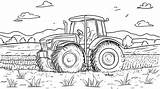 40  Free Tractor Coloring Pages On The Farm And Construction Sites sketch template