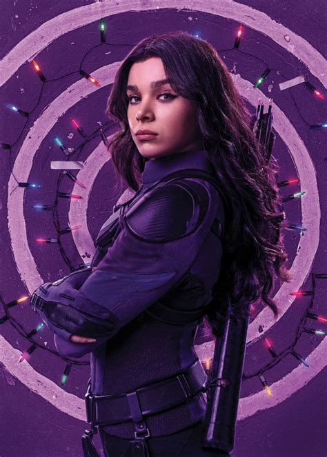 'Kate' Poster by Marvel | Displate in 2022 | Kate bishop hawkeye, Kate bishop, Marvel studios