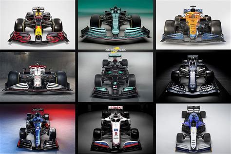 GALERÍA: todos los coches para la F1 2021