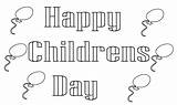 Happy Children’s Day Free Coloring Pages  Childrens sketch template