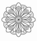 Dibujos De Mandalas Para Imprimir Y Colorear Gratis  sketch template