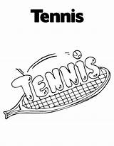 Online coloring Pages Coloring Page Tennis racket And Ball tennis  sketch template