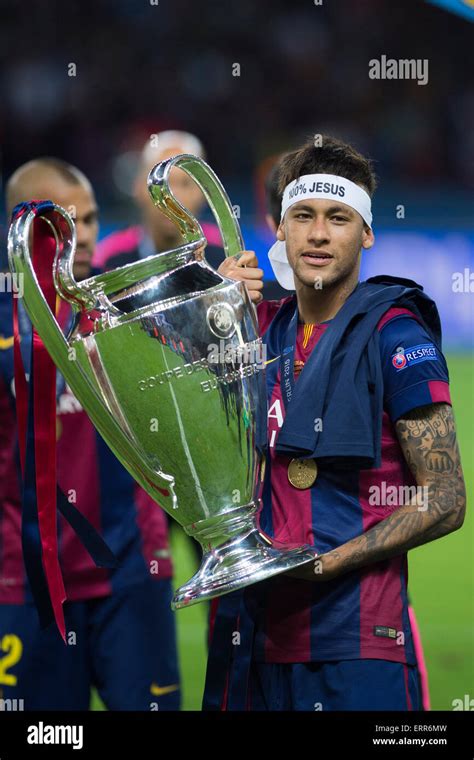 Berlin, Germany. 6th June, 2015. Neymar (Barcelona) Football/Soccer : Neymar of Barcelona ...