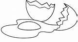 Broken Egg On The Floor Coloring Pages  Best Place To Color sketch template