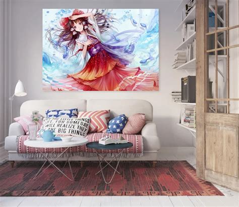 3D Touhou Project 3050 Anime Wall Stickers - YY Anime | Wall stickers ...