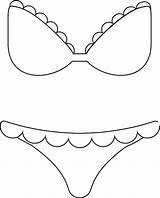 Bikini Emoji coloring page  ColouringPages sketch template