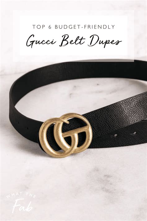 Gucci Belt Dupes: Top 6 Budget-Friendly Identical Picks