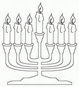 Hanukkah Menorah Coloring Page  Free Printable Pages For Kids sketch template