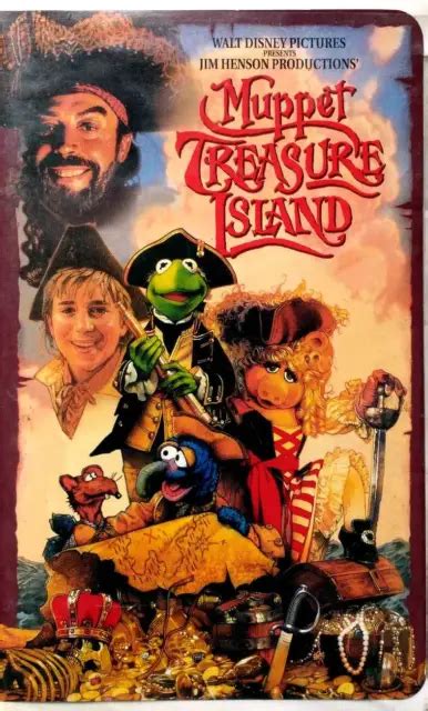 JIM HENSON'S MUPPET Treasure Island [VHS 1996] Tim Curry, Frank Oz $1.19 - PicClick