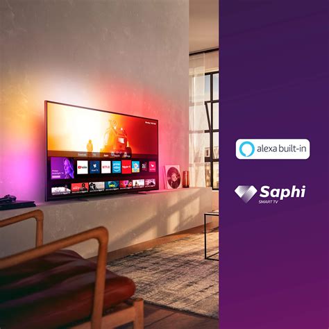 Buy Philips 43PUS7805/12 43-Inch TV with Ambilight and Alexa Built-In (4K UHD LED TV, HDR10 ...