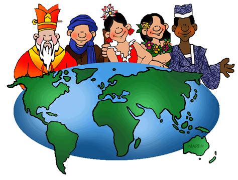 Multicultural People Clip Art - ClipArt Best