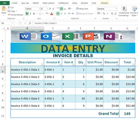 DATA ENTRY | Page layout, Data, Data entry