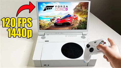 Xbox Series S Integrated Monitor 2K 120FPS On the Go Xbox Gaming - YouTube