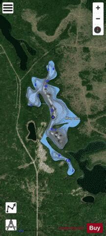 Mary Lake Fishing Map | Nautical Charts App