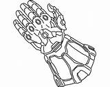 Thanos Gauntlet Coloring Pages At Tanmitchellblog Blog sketch template