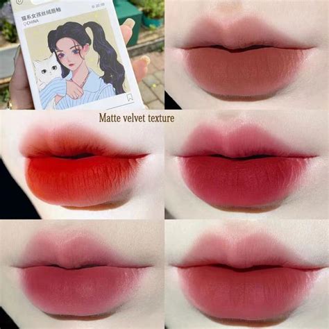 Cheap 5Pcs Lip Gloss Set Matte Red Tint for Lips Makeup Long Lasting | Joom