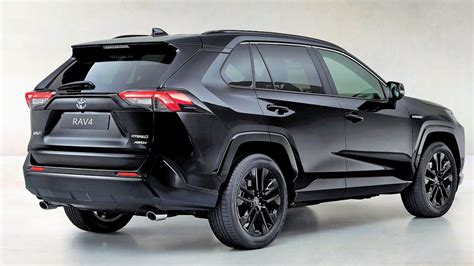 New 2021 Toyota Rav4 Hybrid Black Edition - YouTube