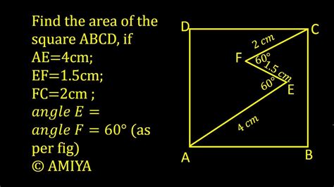 Can you solve this Geometry Problem - YouTube