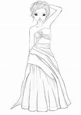 Top Model Coloring Pages At GetColoringscom  Free Printable Colorings sketch template