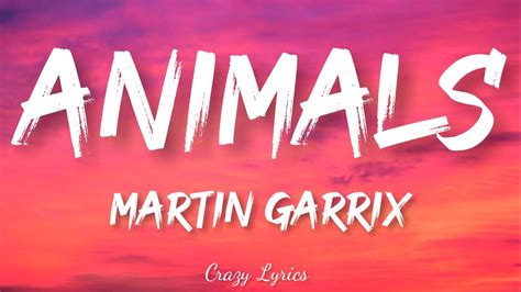 Martin Garrix - Animals (Official Lyrics Video) - YouTube