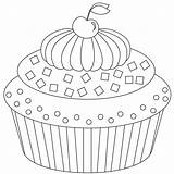 Sweet Cupcake coloring Page  Download Print Or Color Online For Free sketch template