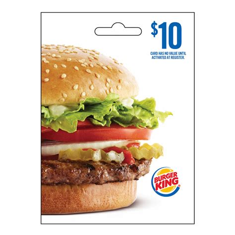 $10 Burger King Gift Card - BJs WholeSale Club