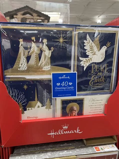 Costco Christmas Cards, Hallmark 40 Count Box - Costco Fan