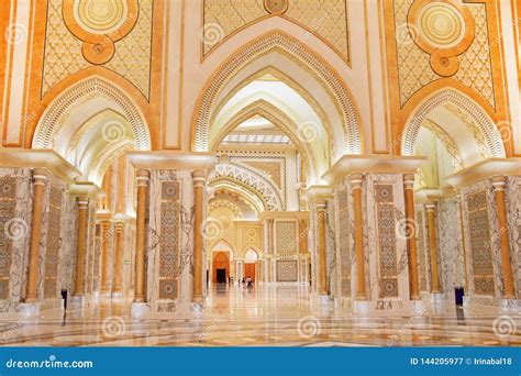 Abu Dhabi, United Arab Emirates, March, 19, 2019. Presidential Palace ...