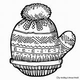 Mitten Coloring Pages  Free & Printable sketch template